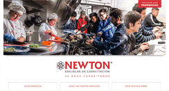 Desktop Screenshot of escuelasnewton.com.ar